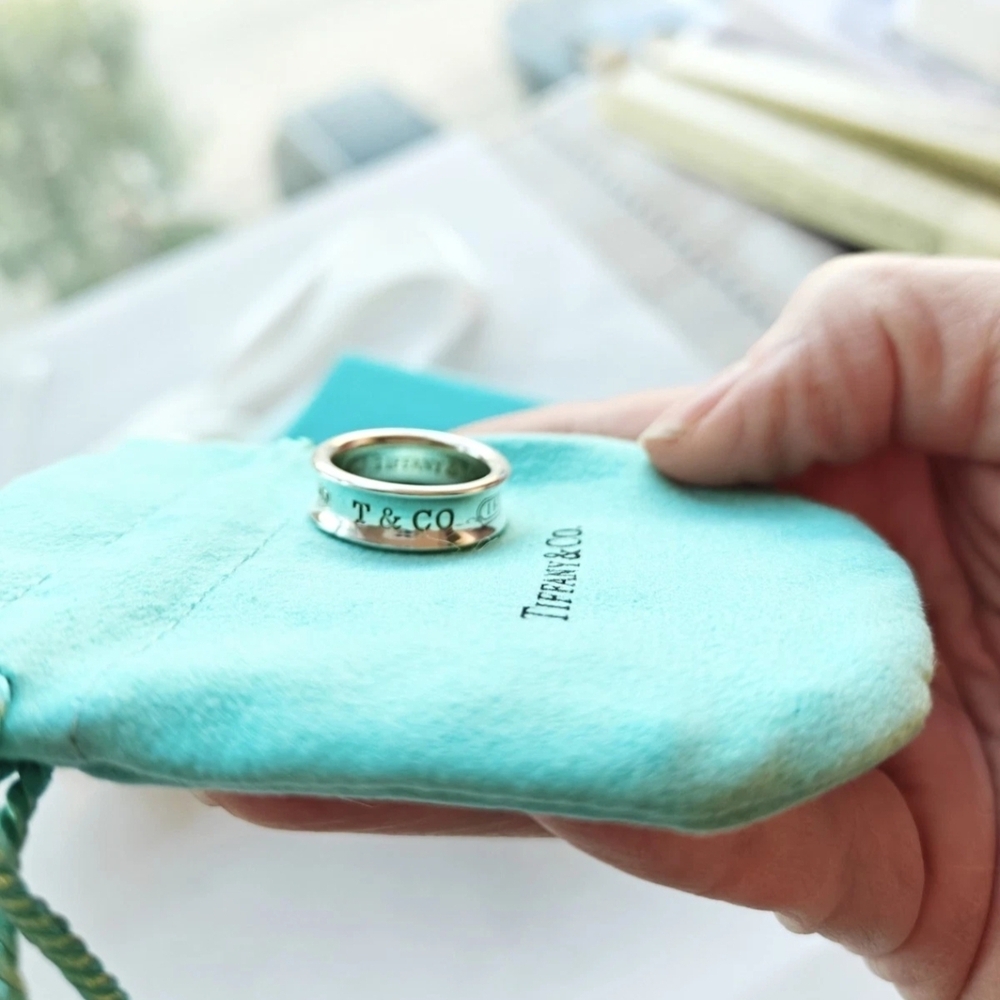 NEW NEVER WORN Tiffany & Co RTT 1837 Wide Concave Ring Sz 7